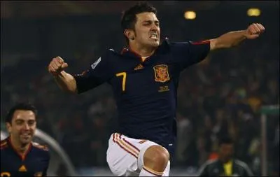 Le buteur vedette David Villa a t transfr de Valence vers le...