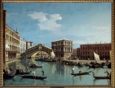 Qui a peint Le Pont du Rialto à Venise ?