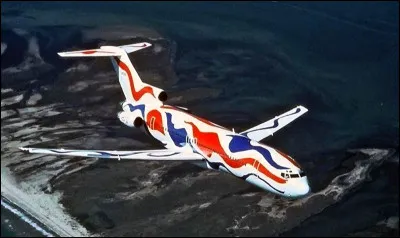 Quel artiste a donc peint ainsi, cet avion de la Braniff Airways, baptisé Flying Colors of United States ?
