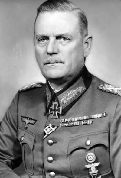 Il était le haut commandant des forces armées allemandes. Quel est son nom ?