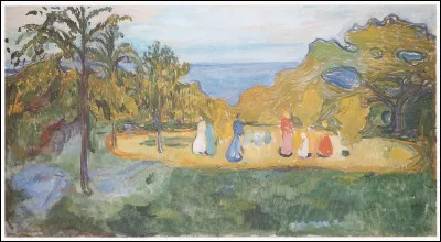 Qui a peint "L'Été dans le parc" ?