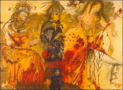 À qui appartient cette lithographie intitulée "l'Été" dans le cadre de ses 4 saisons.