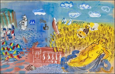 Qui a représenté l'été sur son tableau "Ceres au bord de la mer" ?