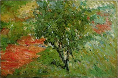 Qui a immortalisé cet "Arbre au bord d'un sentier" ?