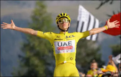 Quel homme a remporté le Tour de France 2024 ?