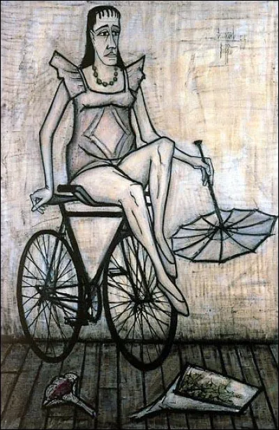 Qui a peint Acrobate à bicyclette ?