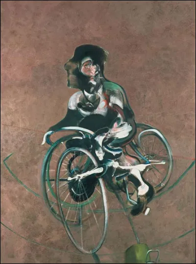 Qui a peint Portrait de George Dyer à bicyclette ?