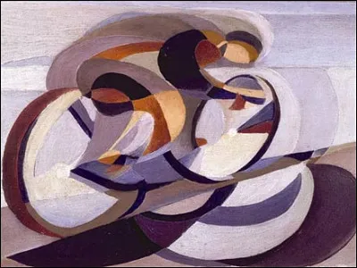 Cycliste mouvement futuriste est une peinture de Enzo Benedetto. À quel mouvement pictural appartenait-il ?
