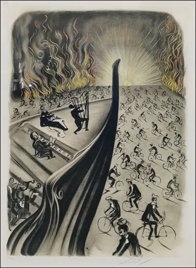 Qui a peint Symphony bicyclette ?