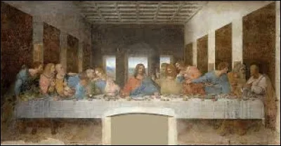 Dans la fresque de la Cène peinte par Léonard de Vinci, que tient Judas dans ses mains ?