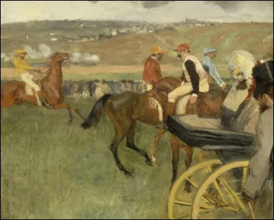 Qui a peint Le Champ de course ?