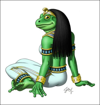 Dans quelle mythologie retrouve-t-on Héqet, déesse à tête de grenouille, dont le rôle est de protéger les femmes en couches ?