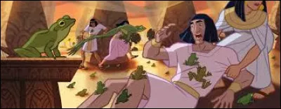 L'invasion de grenouilles est l'une des dix plaies d'Égypte. Laquelle ?