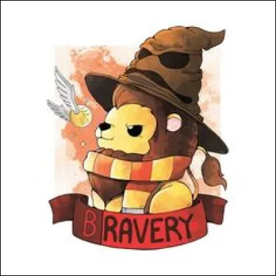 Je suis chez Gryffondor :