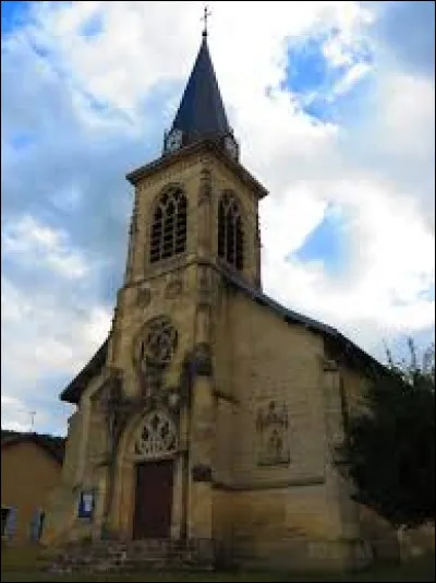 Vous ave sur cette image l'église Saint-Vanne, à Herbeuville. Village de Lorraine, dans l'aire d'attraction Verdunoise, il se situe dans le département ...