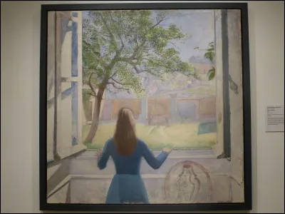 Qui a représenté "La Fille à la fenêtre" ?
