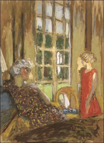 Qui a immortalisé Madame Hessel et Lulu à la porte fenêtre ?