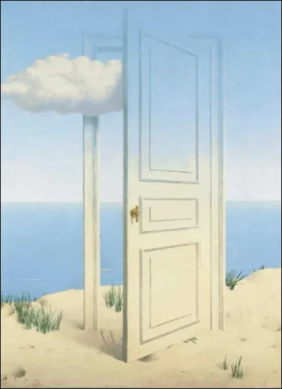 Quel peintre a intitulé sa toile représentant une porte ouverte "La Victoire" ?