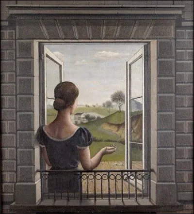 Qui a représenté cette femme à la fenêtre ?