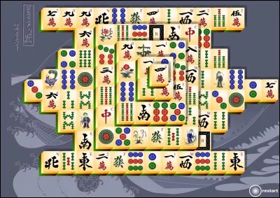 Quel est le nom des pièces utilisées au Majong ?