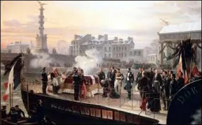 Ce 15 décembre, voit le transfert des cendres de Napoléon Ier aux Invalides. Avant ou après 1830 ?