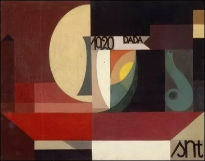 Qui était le mari de Sophie Tauber Arp, auteure de Composition dada ?