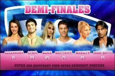 Quels candidats ont t limins aux portes de la finale de Secret Story 2 ?