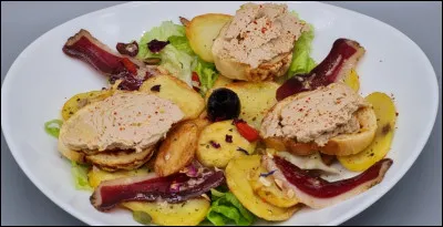 P&eacute;rigourdine : retrouvez les ingr&eacute;dients de la salade p&eacute;rigourdine ! (photo approximative)