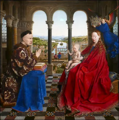 Qui a peint La Vierge du chancelier Rolin ?