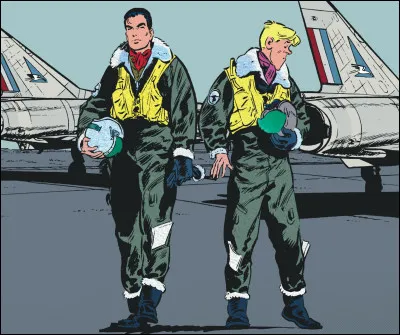 Qui sont ces deux aviateurs, héros d'une série BD ?