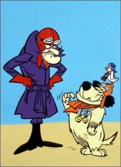 Dans la série de dessins animés Les Fous du volant, c'est deux là roulaient dans la même voiture. Qui étaient-ils ?