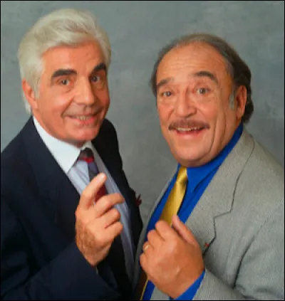 Quel est ce duo de comiques connu à la télévision ?
