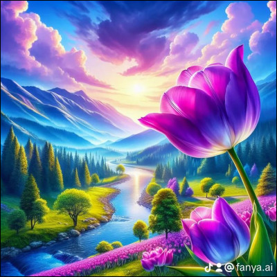 Et enfin où irez-vous si vous souhaitez trouver le paradis des tulipes ?