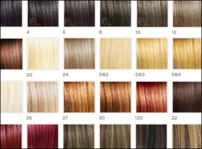 Quelle est ta couleur de cheveux ?