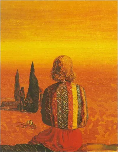 Sur ce détail du tableau Le Sphinx de sucre, on retrouve L'Angélus. Où ça ?