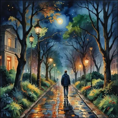 Qui chantait "S'il n'y a que mes pas qui résonnent, c'est qu'il ne reste plus personne...'' ?