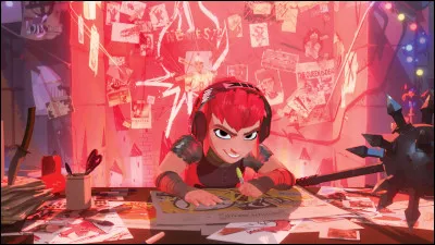 Dans le flashback du passé de Nimona, avec qui apprend-on qu'elle a été amie ?