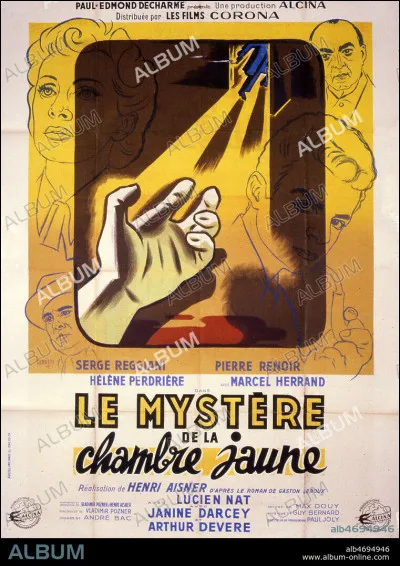 Qui a écrit “Le Mystère de la chambre jaune” ?