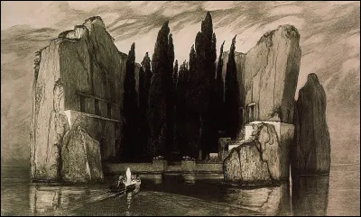 Max Klinger a réalisé une gravure très fidèle de L'Île des morts. À quoi a-t-elle contribué ?