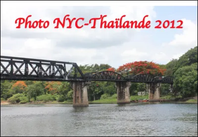 Quelle est cette ville de Thaïlande connue pour sa voie ferrée de la mort qui enjambe la rivière KwaÏ, construit pendant la Seconde Guerre mondiale par les prisonniers des Japonais ?