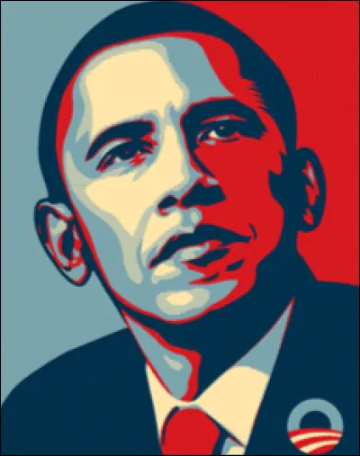 Pour qui Shepard Fairey a-t-il réalisé cette affiche ?