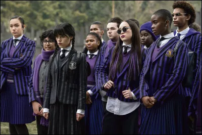 Quel âge à Mercredi lorsqu'elle rentre au collège Nevermore ?