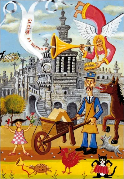 Pour terminer, qui est le constructeur du Palais idéal ?