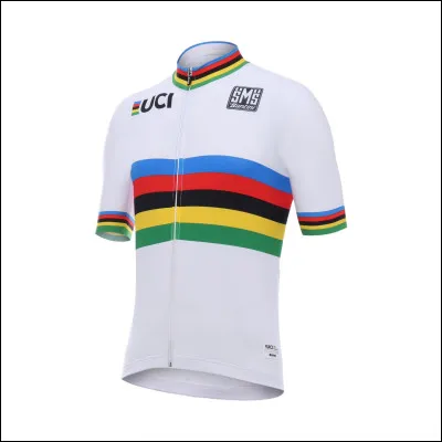 Qui porte le maillot "arc-en-ciel", dans le peloton ?