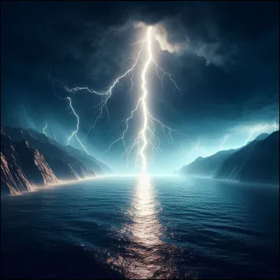 Lors dun fort orage, la foudre crée dabord un éclair de lumière puis le tonnerre. 
Vrai ou faux ?