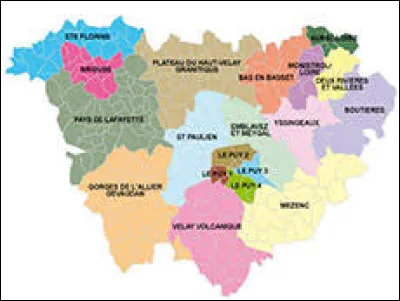 Dans le département de la Haute-Loire, quel est le nom de la préfecture ?