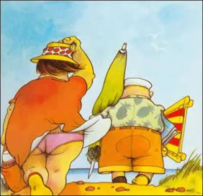 Quelle est cette BD de Binet où l'on admire Robert et Raymonde ?