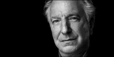 Alan Rickman est mort en 2016.