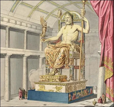 Quel sculpteur athénien est l'auteur de "La statue chryséléphantine de Zeus à Olympie'' ?