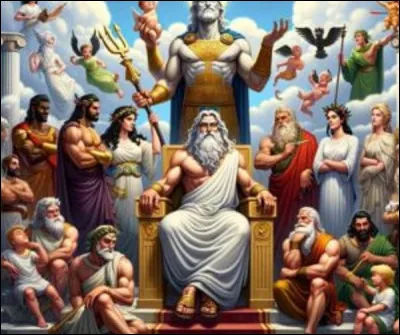 Qui était le roi des dieux et seigneur de l'Olympe ?